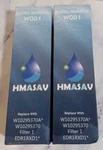 Hmasav Replacement Refrigerator Water Filters W001 Filter1 New Lot Of 2. Fixed Price $19.95.