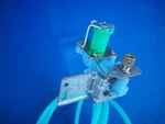New Water Valve Oem Frigidaire #218907301 120v + Tubing Both Ends / Out Of Im-. Fixed Price $24.00.