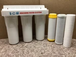 Ice Machine Water Filter Kit Sediment, Carbon, & Resin 3/8 Waterline Fittings. Fixed Price $129.00.