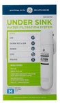 New Ge Gxk140tnn High Flow Under Sink Water Filtration System Free Us Shipping. Fixed Price $31.45.