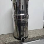 British Berkefeld Big Berkey Water Filter System, 2 White Ceramic Filters. Fixed Price $140.00.