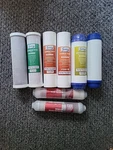 Ispring 6 Stage Reverse Osmosis System Water Filter Alkaline Replacement Set. Fixed Price $50.00.