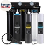 Elite Series Gen2 Pro-100-e 3-stage Whole House Water Filtration System For City. Fixed Price $696.36.