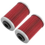 2 Pack Oil Filter For Ktm 525 Exc Xc Xc-w Xc-g Desert Racing 2006-2009. Fixed Price $11.50.