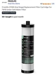 Cp10r (2nd Stage) Filter Cartridge For Tw10 Under Sink Water Frizzlife. Fixed Price $19.71.