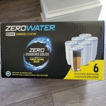 Zerowater Replacement Water Filters 6-pack Bpa Free 5 Stage Brand New Zr-006-tg. Fixed Price $74.00.