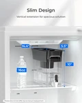 35-cup Slim Water Filter Dispenser, Large Capacity, 200-gallon Long-life, Fas.... Fixed Price $52.95.