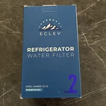 2 Pack Ecley Refrigerator Water Filter Ec-02 For New Sealed Filters. Fixed Price $14.95.