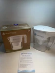 Clearly Filtered 8 Cup Water Filtration System Pitcher Filter Included New. Fixed Price $45.99.