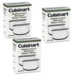 Cuisinart Dcc-rwf *triple Pack* Charcoal Water Filters In 3 Count (pack Of 1). Fixed Price $27.85.