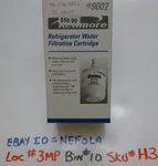 46-9002 Kenmore Refrigerator Water Filter Cartridge 46 9002 Wfi-nlcs200. Fixed Price $22.02.