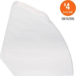 Basket Coffee Filters Number 4 Cone For 8-12 Cup 100 Pcs. Fixed Price $8.45.