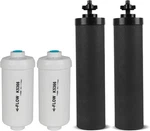 Gravity Water Filter Replacement,for Berkey 10 Inch And 6 Inch, Black/white. Fixed Price $82.51.