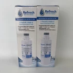 2 Refresh Refrigerator Water Filters R-1000-s. Kenmore 9980. Lg Lt1000p & Pc. Fixed Price $17.99.
