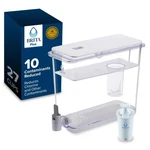 Brita Ultramax Large Water Dispenser With 1 Britaplus Filter, 27 Small, White. Fixed Price $80.90.