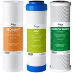 3 Pk Ispring Stage 1 Fp15, 2 Fg15, Fc15 Ro Reverse Osmosis Filter. Fixed Price $21.95.