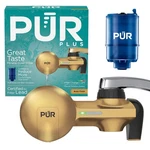 Pur Plus Faucet Mount Water Filtration System Pfm410f - Brass. Fixed Price $52.47.