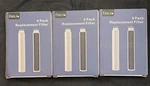 3x- 4 Pack Replacement Filters For Feelso Black Bathroom Faucet New (12 Filters). Fixed Price $19.99.