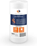 1-pack Of Aquaboon Sediment Water Filter Whole House Big Blue 5 Micron 10"x4.5". Fixed Price $12.00.