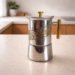 Lavazza Miss Moka 1 Cup Espresso Maker Inox 18/10 Stainless Steel Made In Italy. Fixed Price $88.11.