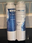 Two (2) Pureline #pl-900 Refrigerator Water Filters - Ge Mswf Replacements New. Fixed Price $19.95.