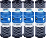 Golden Whole House Cto Carbon Water Filter Cartridge 1 Micron 2.5" X 10" 4pack. Fixed Price $29.92.