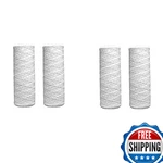 Cfs 4 Pack Universal String Wound Sediment Water Filter Cartridges Compatible. Fixed Price $40.37.