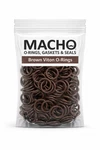 As568 110 Brown Viton O Rings 75 Durometer Fkm Seal 250 Pack Macho O-ring. Fixed Price $17.99.