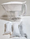 Brita Water Filtration Marina Bpa Free Pitcher Plastic Filter Jug W/ 3 Filters. Fixed Price $14.00.