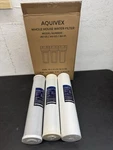 Aquivex Whole House Water Filter Set - Model Av 03/av 02/av 01 Nib. Fixed Price $49.99.