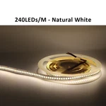 Mjjc 5m 12v Led Strip Smd 2835 Tape 120led/m 240led/m Ice Blue Warm Cool Whi. Fixed Price $24.25.