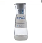 Hydros Water Filtration Carafe 40 Oz. White. Fixed Price $18.99.