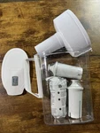 Brita Soho White 6 Cup Slim Filtered Water Pitcher With Filter Life & Filters. Fixed Price $24.05.