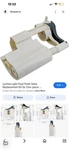 Lychee Dual Flush Plastic Valve Modern White For One-piece Toilet. Fixed Price $29.00.