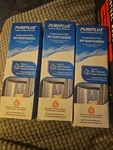 For Samsung Refrigerator Pureplus Water Filter Replacement 4-pack Pp-rwf4200a. Fixed Price $20.43.