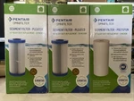 Lot Of 3 Omnifilter Heavy-duty Pleated Sediment Replacement Cartridge 10". Fixed Price $25.00.