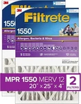 3m Filtrete 20x25x4 Furnace Air Filter Ultra Allergen Ndp03-4 - 2 Pack. Fixed Price $44.99.
