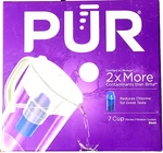 Pur 7 Cup Pitcher Filtration System New Blush Color- New!. Fixed Price $44.96.