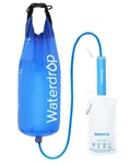 Waterdrop Gravity Water Filter Straw, Camping Filtration System, Blue. Fixed Price $39.99.