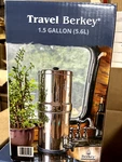 Travel Berkey 1.5 Gallon Water Purification System - (openbox) New See Descript. Fixed Price $189.00.