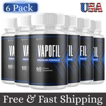 (6 Pack) Vapofil Advanced Male Pills Vapo Fil Formula Supplement 360 Capsules.. Fixed Price $56.99.