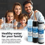 Set Of 3 Replacement Filters 2.5" X 10" For Filter Drinking Systems. Fixed Price $71.85.