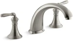 Kohler T398-4-bn Roman Tub Faucet Trim Only Solid Brass Brushed Nickel. Fixed Price $678.68.