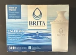 Brita Plus Pitcher High-density Filters 3-pack New Box. Fixed Price $16.00.