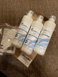 Lot Of 3 Filterlogic Fl-rf46 Refrigerator Water Filters Lg New/sealed Open Box. Fixed Price $22.00.