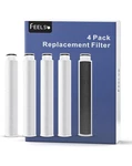4 Pack Replacement Filters For Feelso Black Bathroom Faucet. Fixed Price $15.00.