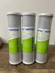 3pc Apec 10 Water Filter Fi-es-cab10 Fast Free Shipping. Fixed Price $29.00.