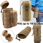 Tactical Molle Kettle Bag Water Bottle Carrier Holder Pouch Outdoor Hiking. Fixed Price $8.98.