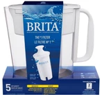 New Brita Small 5 Cup Water Filter Pitcher With 1 Standard Filter, Bpa Free. Fixed Price $33.95.
