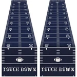 Qyeahkj 2pcs Cowboys Party Decoration American Football Table Runner Rugby Footb. Fixed Price $21.63.